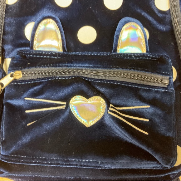 NWOT-BlueVelvet~Cat😽Backpack - Picture 3 of 10